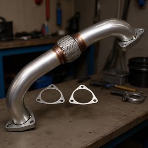 Tubo turbocompressore per Ford F250 F350 Super Duty, sistema di scarico in acciaio inossidabile, modello 08-10 GOL VII D0100XU6EZY - Product Image 2