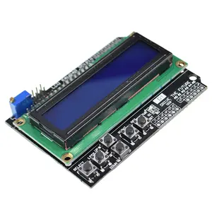 Fabbrica Diretta LCD1602 Visualizzazione Dei Caratteri del Modulo Tastiera LCD Shield