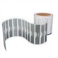 Étiquette intelligente RFID UHF en PVC, étanche et anti-effraction, mini-étiquette pour contrôle d'accès hôtelier et de véhicules, paiement à l'entrée par pare-brise 860-960