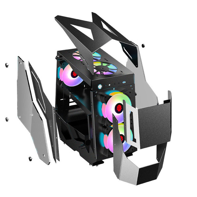 Special Design Full Tower Computer Gaming ATX Case M-ATX Gamer PC with Glass Side Panels Elegant Cabinet Gabinete