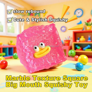 Jouet Squishy en Maltose à Grands Yeux et Bouche de Saucisse, Doux, Amusant, Anti-Stress, pour Adultes et Enfants - Vente en Gros - Product Image 2