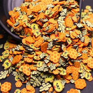 Aspersores de arcilla de polímero de abeja para manualidades, accesorios de relleno de limo para decoración de uñas, panal y oso, 1kg - Product Image 6