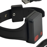 Libération conditionnelle/prisonnier 2G Bracelet de suivi GPS/cheville positionnement plus précis avec alarme de ceinture coupée/désactivée/activée SOS IP67