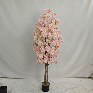 <span class=keywords><strong>Sakura</strong></span> bonsái flor árbol 160cm 180cm Rosa flor de <span class=keywords><strong>cerezo</strong></span> artificial árbol para la decoración del centro comercial del hogar - Product Image 6