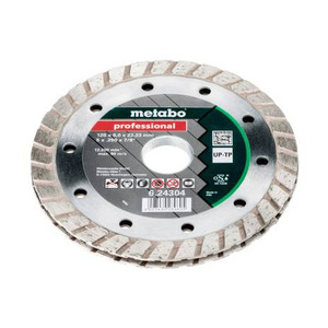Disque de fraisage diamanté Metabo 125 x 6,8 x 22,23 mm professionnel pour la découpe du béton et de la pierre - Product Image 1