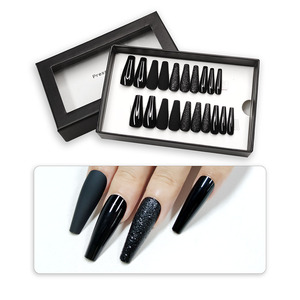 Boîte d'emballage avec fenêtre transparente pour <span class=keywords><strong>ongles</strong></span> pressés, <span class=keywords><strong>ongles</strong></span> pressés <span class=keywords><strong>de</strong></span> luxe - Product Image 5