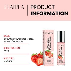 Perfume de Fresa en Bola, Delicia Frutal, 10 ml, Fórmula sin Alcohol, Fragancia Duradera, en Stock - Product Image 4