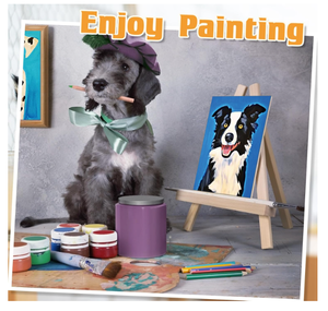 Tele di pittura stampate che delineano tavole di pittura Pre-stampate su tela <span class=keywords><strong>per</strong></span> bambini <span class=keywords><strong>principianti</strong></span> studenti adulti - Product Image 4