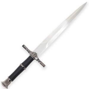 Épée courte de <span class=keywords><strong>chevalier</strong></span> médiéval fantastique avec garde croisée torsadée pour les âges 5-14 ans, unisexe - Product Image 1