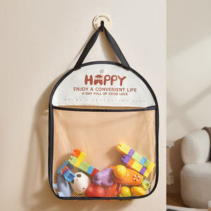 Y53 Mesh Shower Caddy Toy Storage <span class=keywords><strong>Net</strong></span> Mesh Baño Organizador de juguetes para bañera Bolsas colgantes Bolsa de malla de juguete de baño de gran capacidad - Product Image 3