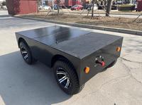 Mini minivan plana eléctrica de doble copa de tres ruedas, coche de pasajeros RHD para transporte de carro de carga, ejes de hélice de cuatro ruedas