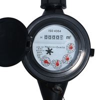 High Precision ISO 4064 Class B Multi Jet Dry Type Mechanical Water Meter with IP68 Protection for Residential Use