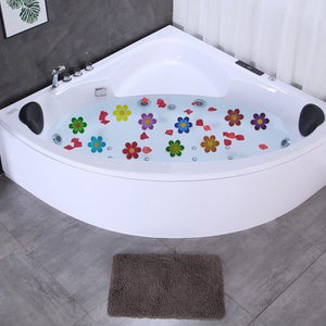 Xuri fleur fort adhésif salle de bain autocollant antidérapant salle de bain <span class=keywords><strong>baignoire</strong></span> toilette Patch bâton bande carrelage plus malade - Product Image 6