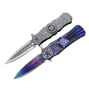 Couteau de poche pour femme, design moderne, économique, multicolore, petits couteaux colorés - Product Image 1