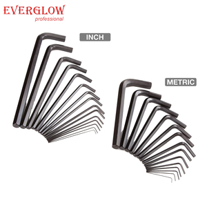 Clé hexagonale longue et courte SAE métrique pour vélo, ensemble clé hexagonale à rallonger, 30 pièces - Product Image 3