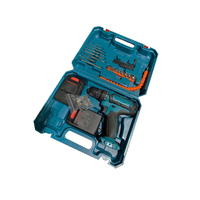 Bor Listrik Tanpa Kabel Kelas Industri Grosir 21V Baterai 1.5AH Motor 1350 RPM Chuck 10mm Kecepatan Variabel 100 3/8in 500W OEM