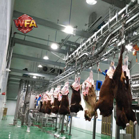 Équipement d'abattage de bovins, ligne d'abattage et de saignée pour abattoir, machine de boucherie pour taureaux, usine de transformation de viande bovine, conforme HACCP