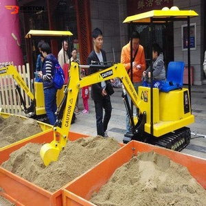 Funfair guida l'escavatore a gettoni dei bambini del motore del gioco dei bambini per il centro commerciale - Product Image 5