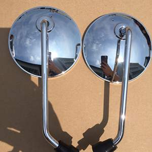 Rétroviseur latéral universel chromé YB100 pour motos et scooters <span class=keywords><strong>Vespa</strong></span>, nouvel accessoire - Product Image 5