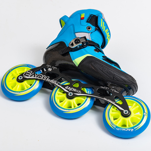 Patines de Carreras Profesionales Populares al por Mayor, Ajustables, Talla Estadounidense, Chasis de Aluminio, Diseño Moderno de Carbono, YQ-S2D en Línea S - Product Image 6