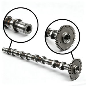 Kit d'arbre à cames d'admission et d'échappement E355 100Cr6 11318575436 11318575435, paire d'arbres à cames <span class=keywords><strong>moteur</strong></span> compatible <span class=keywords><strong>N47</strong></span> N47D20 2.0T, kit de réparation d'arbre à cames - Product Image 1
