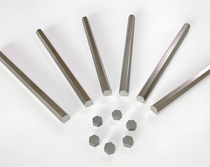 <span class=keywords><strong>Ti6Al4V</strong></span> Gr5 batang heksagonal, stok batang heksagonal Titanium 16mm 16mm 7mm - Product Image 1