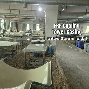 Torre de Enfriamiento Redonda de Flujo Cruzado de FRP de 10T, de Alta Calidad y Bajo Ruido, para Enfriador de Agua, Precio de Fábrica - Product Image 2