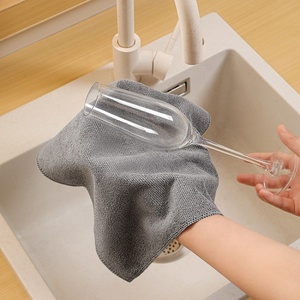 microfibre <span class=keywords><strong>serviette</strong></span> de lavage de voiture vaisselle chiffons cuisine <span class=keywords><strong>serviette</strong></span> microfibre chiffon de nettoyage - Product Image 5