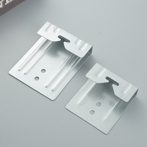 Support de suspension pour miroir 988 en aluminium pour fixation sur verre de salle de bain - Product Image 1