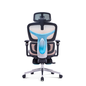 Sedia da ufficio ergonomica moderna in stile caldo con schienale alto e reclinabile per massaggiare la sedia da lavoro - Product Image 3