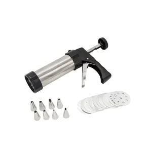 Rvs Hand Biscuit Gun Gebruik Thuis Cookie Gun