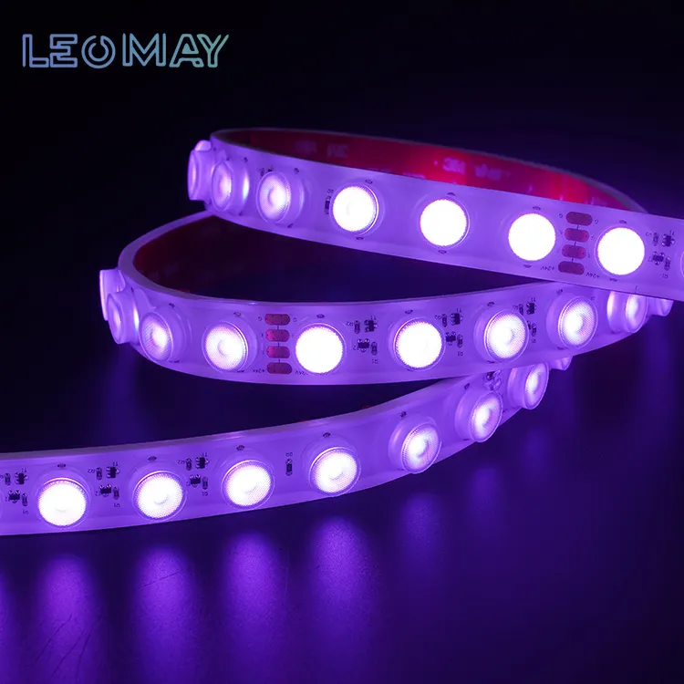 Corrente constante Rgb 5050 42Leds/M 3 Ano Garantia Impermeável Lens Alta Qualidade Flexível Led Strip Light