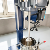 Disperseur de laboratoire à faible vibration pour éviter les éclaboussures de matériaux lors du processus d'agitation à grande vitesse