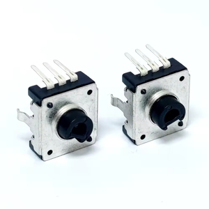 Vendita calda potenziometro rotativo verticale rotativo interruttore 9.8mm <span class=keywords><strong>3</strong></span> Pin 10K <span class=keywords><strong>Encoder</strong></span> rotativo con interruttore - Product Image 3