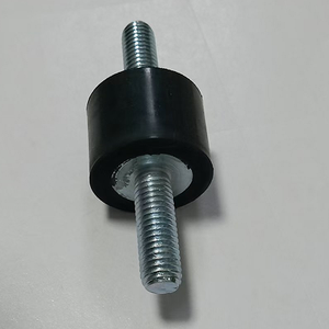 Günstiger Preis Doppelendiger Vibrationsisolator Gewindeter Schwingungsdämpfer Maßgefertigte Motorhalterung Gummi-Motor-Stoßdämpferfüße - Product Image 1