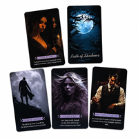 Venta al por Mayor de Mazos de Cartas de Oráculo Personalizados de 55 Cartas, Cartas de Tarot de Guía Espiritual, Cartas de Adivinación Mística, Impresión a Todo Color en Papel