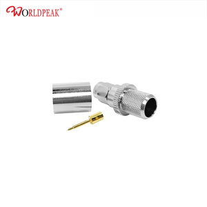 Connettore a crimpare SMA maschio per cavo RG8 H1000, terminazione di precisione per cavi di test per apparecchiature da laboratorio - Product Image 4