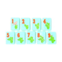 Mahjong américain de luxe gravé en acrylique, motifs exquis de cowboy occidental, cactus et fleurs sauvages - Pour usage domestique et cadeau - 160 tuiles