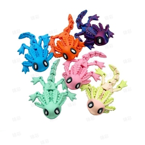 Creative Art Deco Resin Crafts Cute Salamander Figurines Animal Joint Activity Models for Birthday/<b>Easter</b> <b>Ornaments</b> - Product Image 3