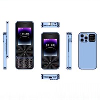 Teléfono Plegable I18 Pro 2G GSM Doble SIM, Grabación de Llamadas, Marcación Rápida, Radio FM, Teléfono Móvil Pequeño Tipo Flip, Dispositivo con Función Tipo C