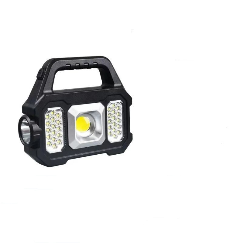 [สีเทา] 2205a โคมไฟพกพา สายเคเบิลข้อมูล LED กล่องสี