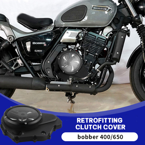 Cubierta magnética de motor de motocicleta para <span class=keywords><strong>CJ400</strong></span> Bobbie 400 700 para REGNANCY, cubierta de embrague transparente modificada, cubierta lateral de motor - Product Image 2