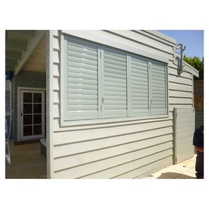 Panneaux en aluminium Garde-corps de <span class=keywords><strong>fenêtre</strong></span> Volets <span class=keywords><strong>Système</strong></span> de ventilation à ouverture fixe Dispositif de protection solaire <span class=keywords><strong>Fenêtre</strong></span> à persiennes en alliage d'aluminium - Product Image 6