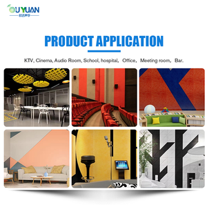 Panneaux acoustiques suspendus en feutre, <span class=keywords><strong>prix</strong></span> fabricant, panneaux muraux acoustiques 30x20cm, fibre de polyester PET, <span class=keywords><strong>panneau</strong></span> <span class=keywords><strong>acoustique</strong></span> - Product Image 6