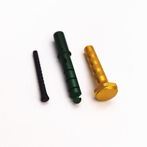 Piezas CNC personalizadas, piezas de precisión, cabezales de corte láser de aluminio Bordeaux y piezas de chapa metálica estampada por resorte con tratamiento térmico. - Product Image 1