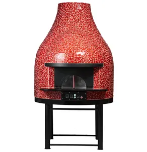 Budget-friendly and Easy to Operate Volcanic Form Pizza Oven with Compact Structure to Make Pizza Taste like in Neapolitan Kiln