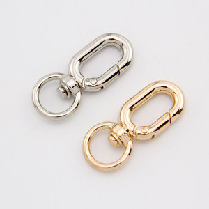 Zinc Alloy Dog Buckle Hardware Keychain <b>Ring</b> DIY Bag Accessories Spring 2023 High Quality - Product Image 4