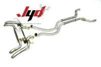 Nouveau système de soupape électronique performante pour Range Rover P530 4.4T L460 en acier inoxydable titane poli miroir