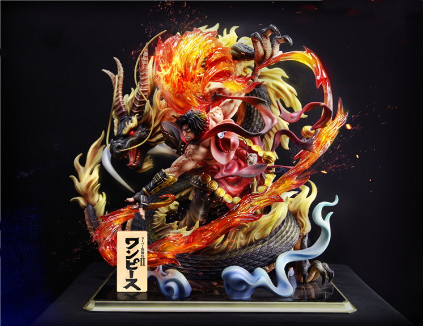 ワンピース　エース　フィギュア　希少　leo of sky ワンピースエースフィギュア希少leo of sky
