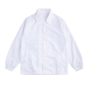 Vente en gros usine : Vestes et manteaux d'entraîneur de sport pour hommes, style Hip Hop Vintage, coupe-vent, uniforme avec LOGO - Product Image 3
